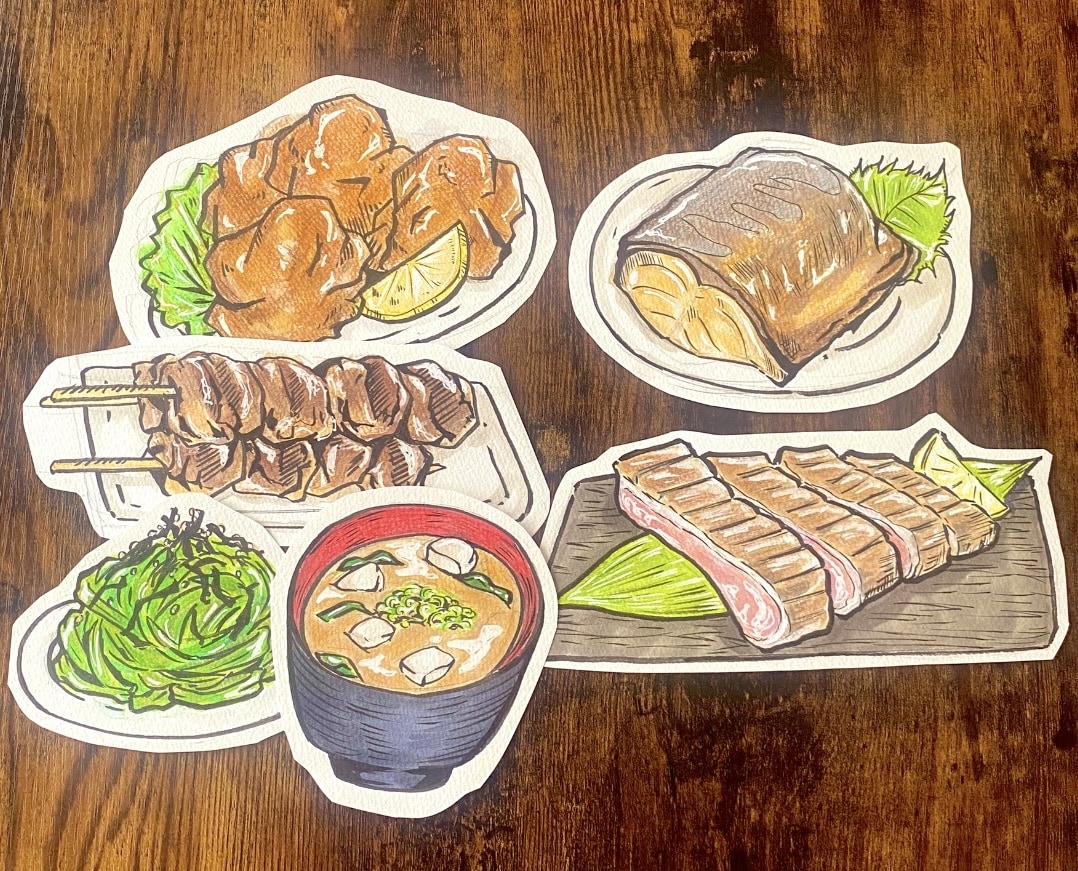 あなたのお店のメニュー、紹介イラスト描きます 飲食店などのメニュー、外観のイラスト描かせてください^ ^ イメージ6