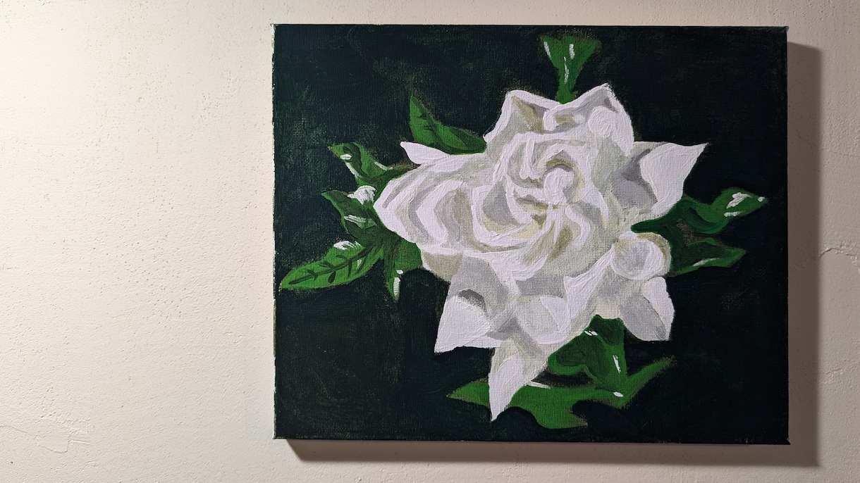 花・景色などをアクリル画に描きます お好きな花や景色の写真を絵にします。 イメージ3
