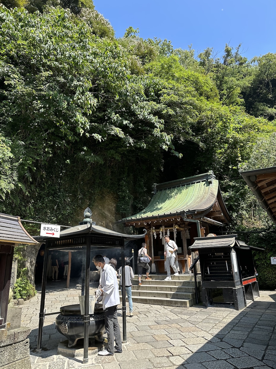 鎌倉銭洗弁天へ参拝代行致します 金運祈願 白蛇様 遠隔銭洗い パワースポット イメージ2