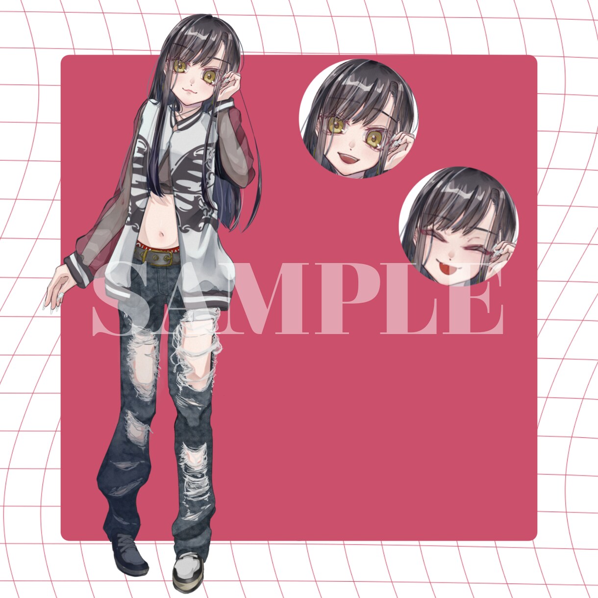TRPG・ゲーム等でご利用出来る立ち絵を作成します «~9月まで期間限定セール»【TRPG・ゲーム】立ち絵制作 イメージ6