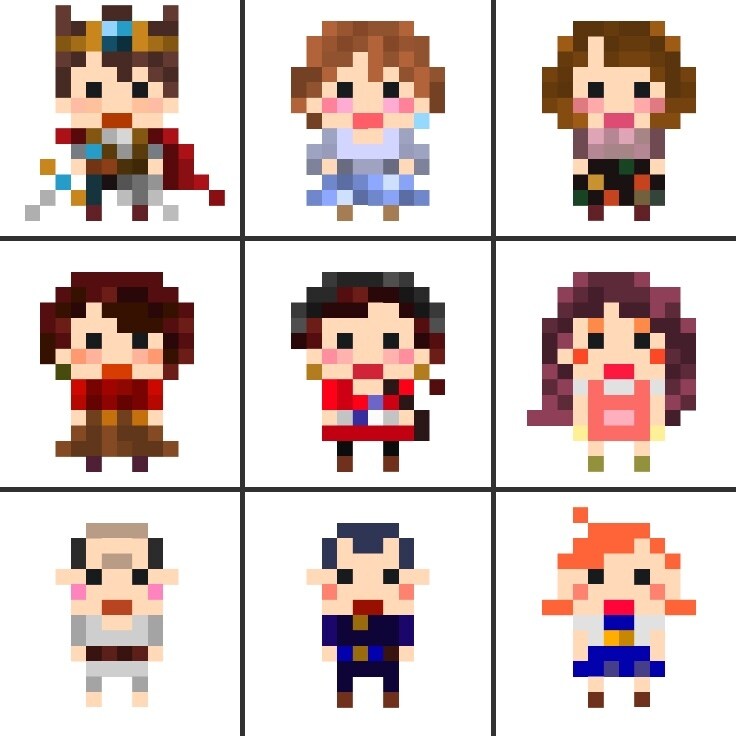 あなたのドット絵キャラを作ります まるでRPGの住人？ドット絵キャラに変身しよう イメージ1