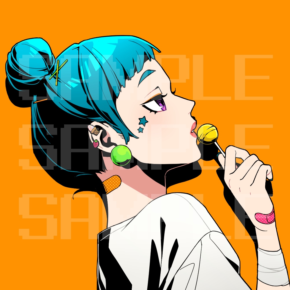 SNSアイコン制作いたします オリジナルキャラクターや似顔絵をポップなアイコンに！ イメージ3