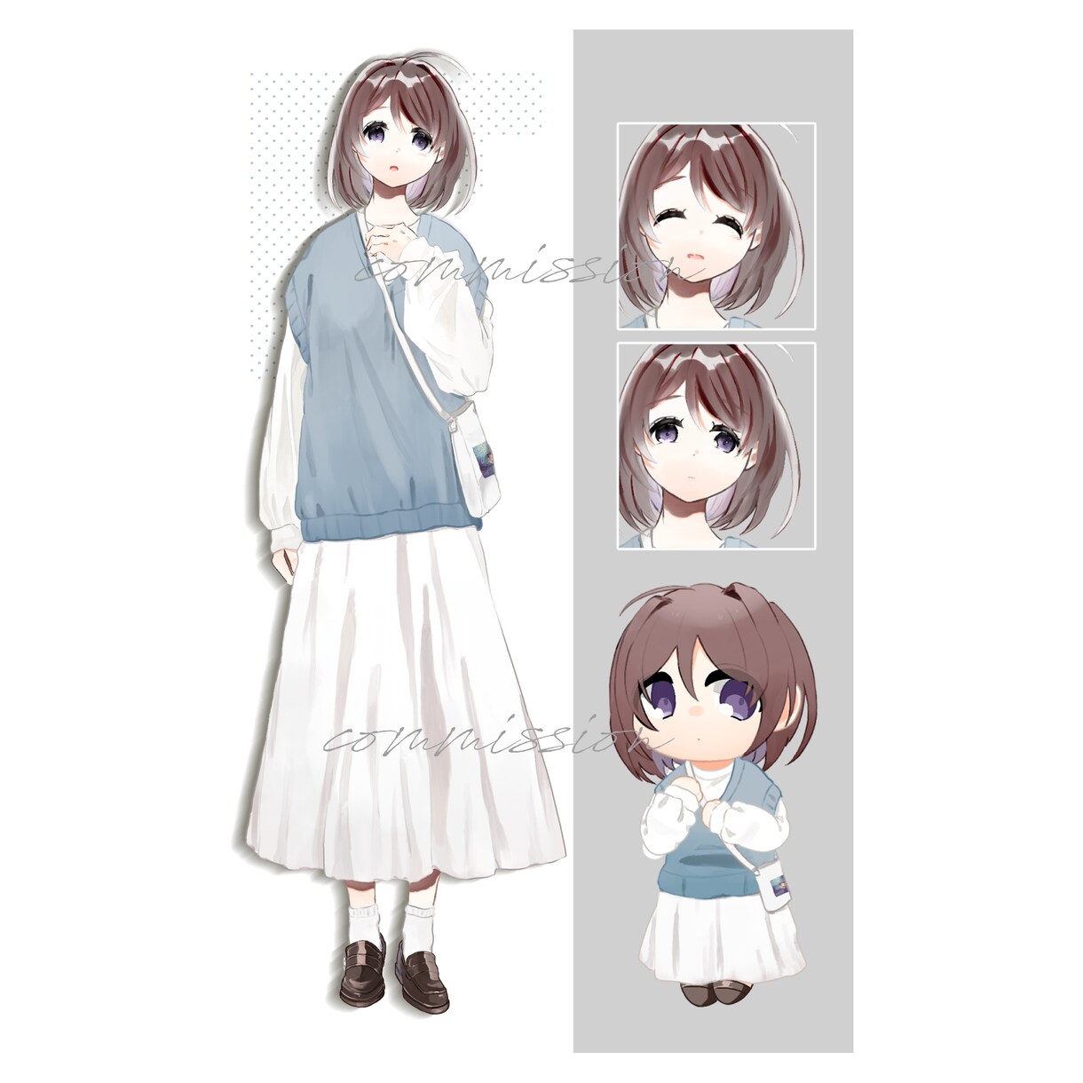 TRPG･ゲーム･動画立ち絵制作します キャラ設定にこだわりたい方へおすすめです♪ イメージ3