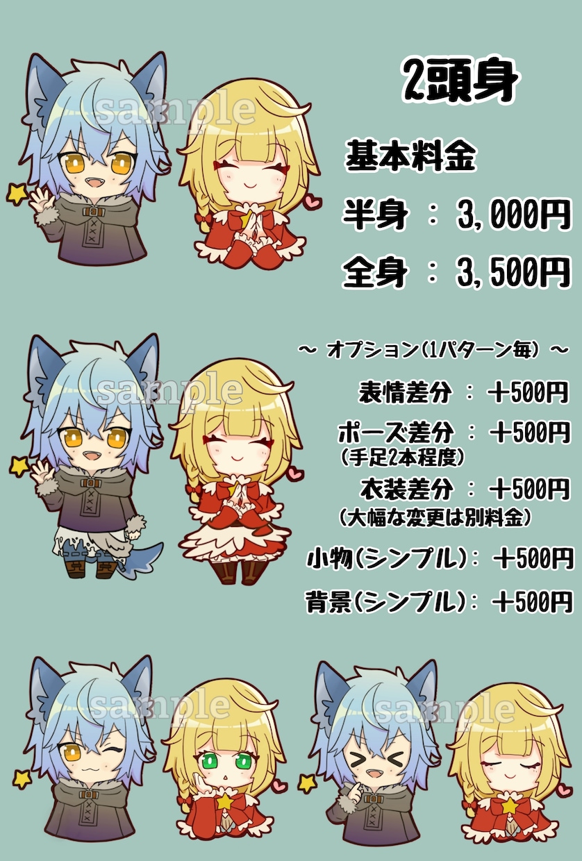 可愛いデフォルメイラストを作成します アイコンや動画などにご使用頂けます イメージ2