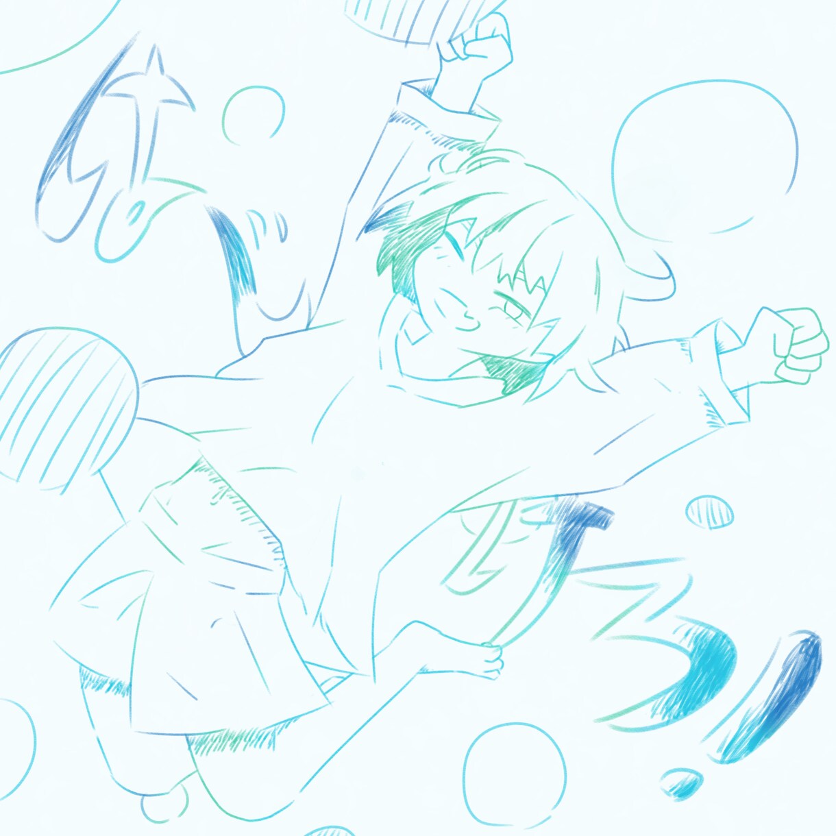 人物や動物のイラストを描きます アニメ塗りの手書き風、ディフォルメのタッチがメインです。 イメージ3