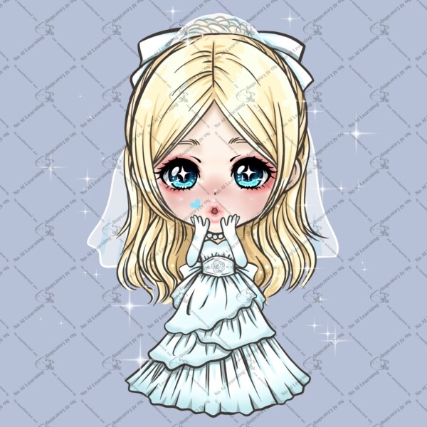 商用利用可SDキャラ描きます あなたの立ち絵をポップで可愛いミニキャラにします イメージ3
