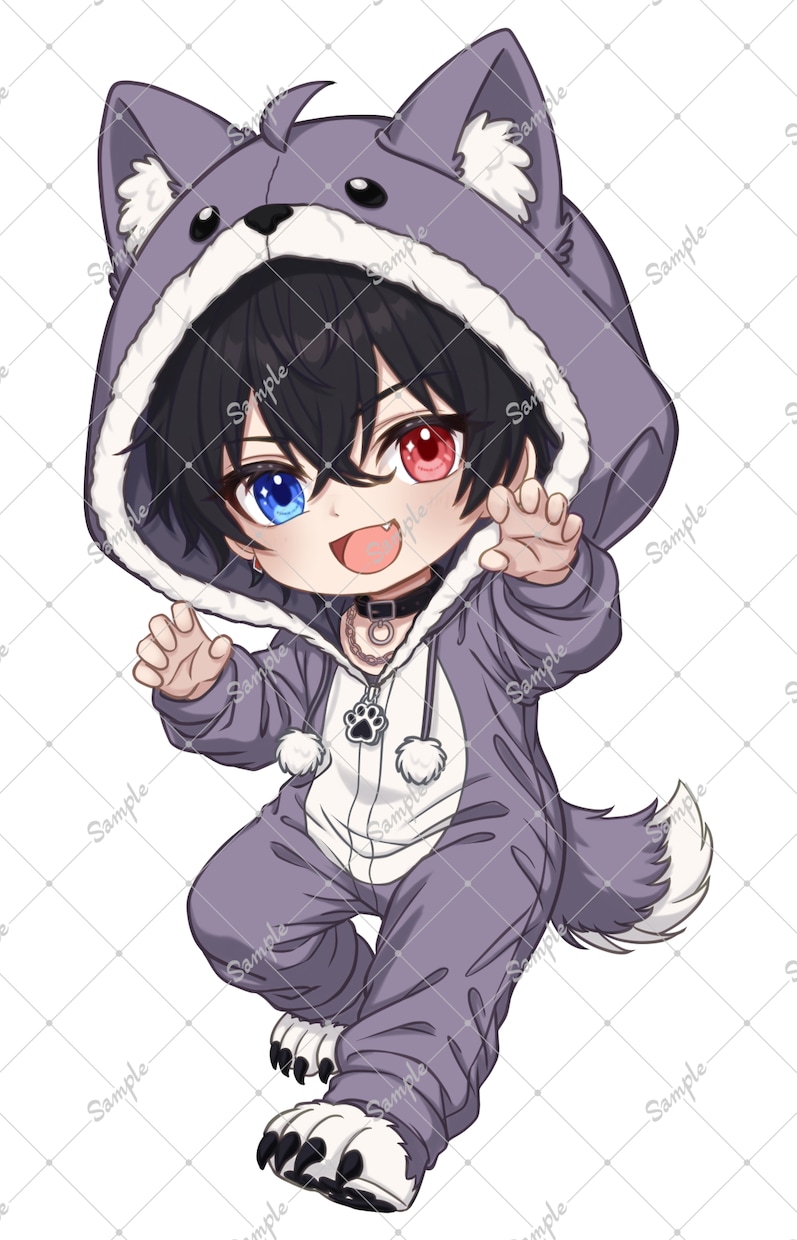 先着5名限定商用込み！もちかわなちびキャラ描きます サンプル作品募集中！商用利用込み特別価格 イメージ2