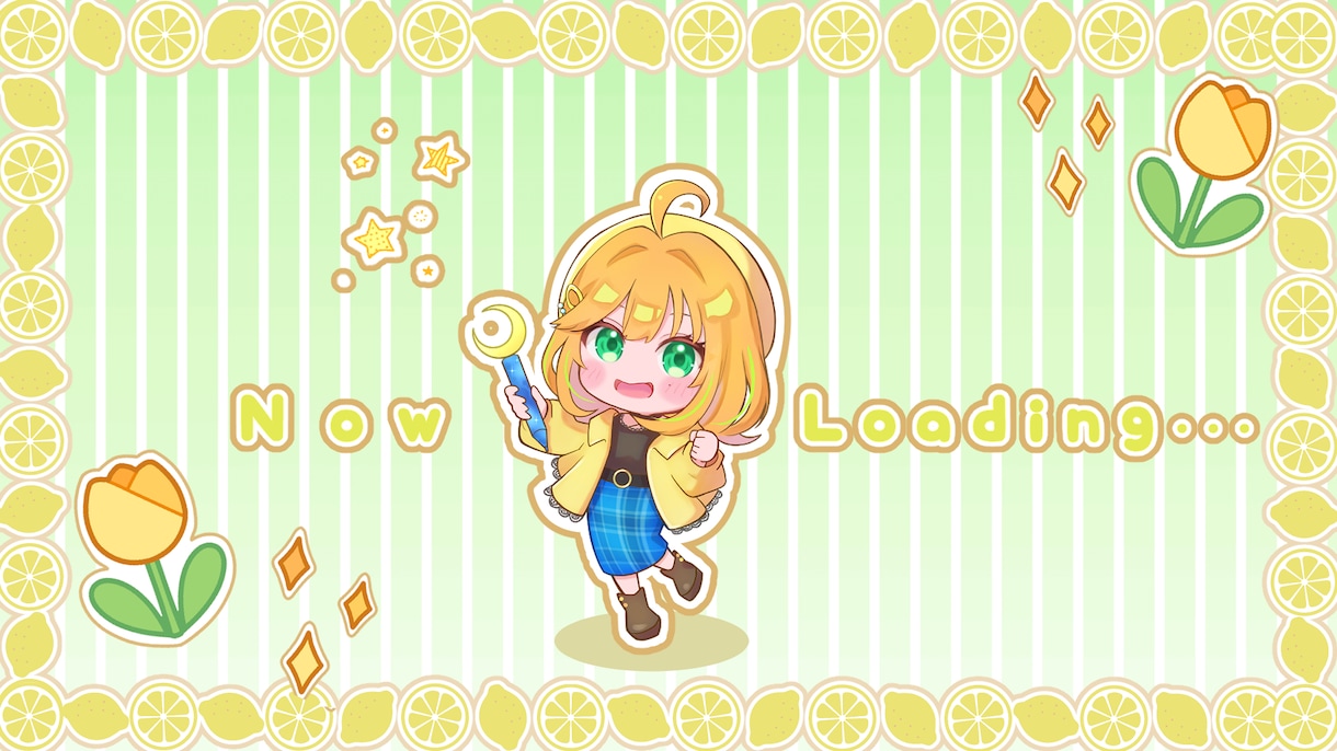 待機画面・歌みた等におすすめ⭐︎アニメ制作します 元アニメーターが自然な動きをLive2Dで制作します イメージ1