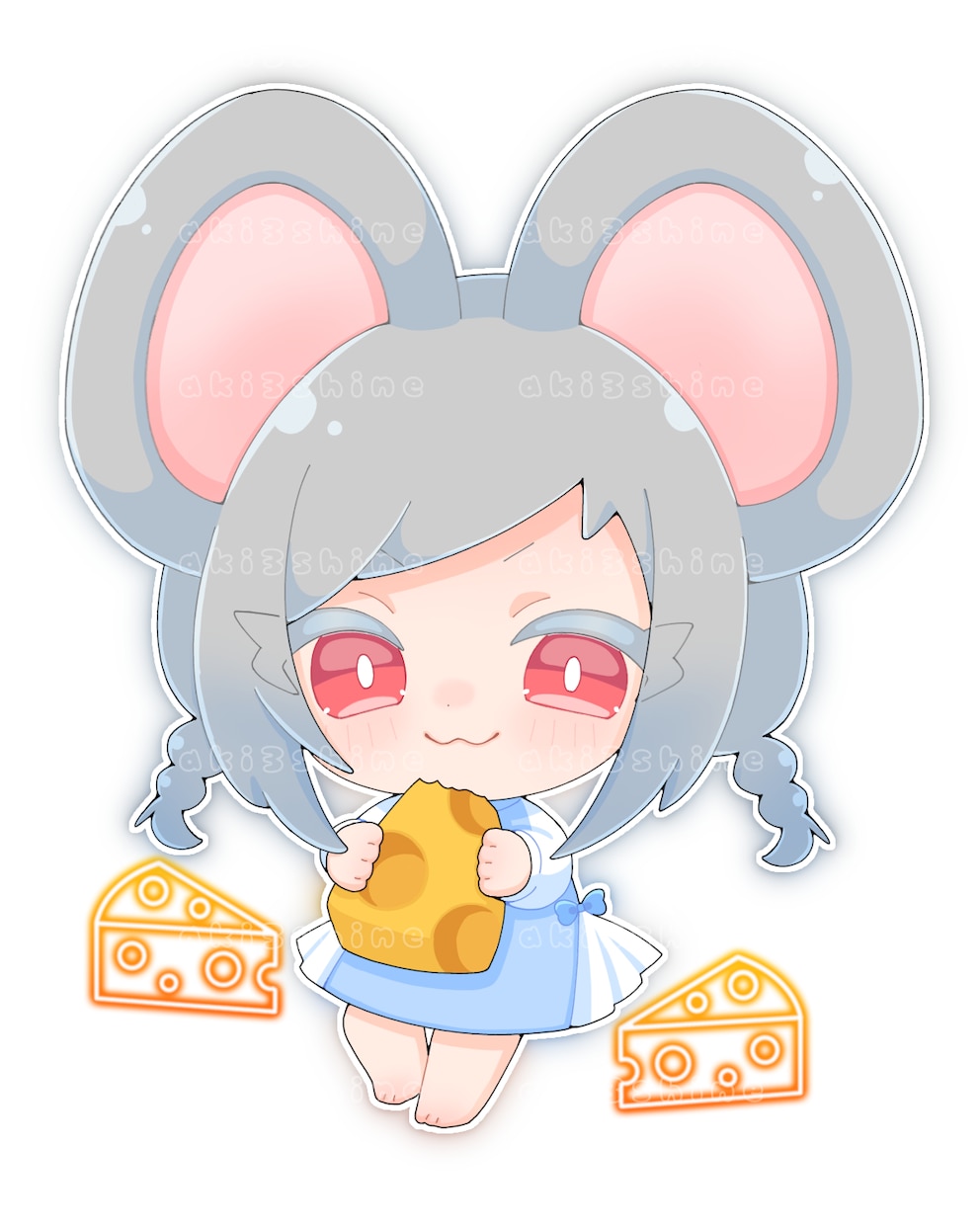 かわいいミニキャラお描きします 2頭身～3頭身のデフォルメイラスト イメージ2
