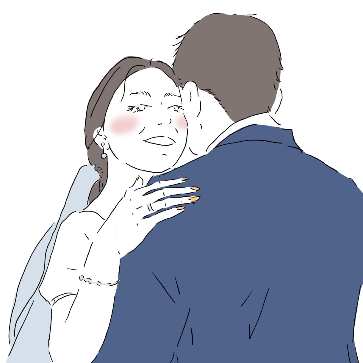 思い出の1枚をシンプルで味わい深いイラストにします SNSアイコンや待ち受け画像、プレゼントにおすすめです！ イメージ1