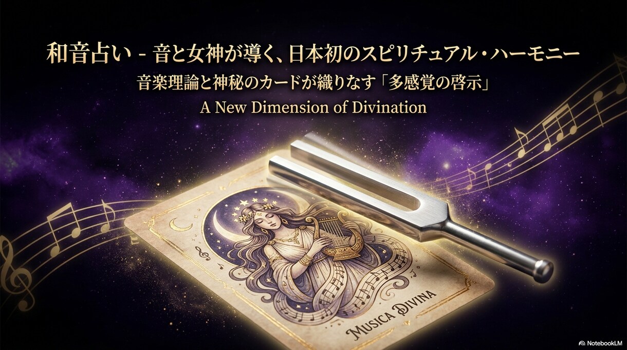 日本初・和音占いであなたの未来を音で読み解きます 和音占いオラクルカード（36枚）で鑑定します イメージ9