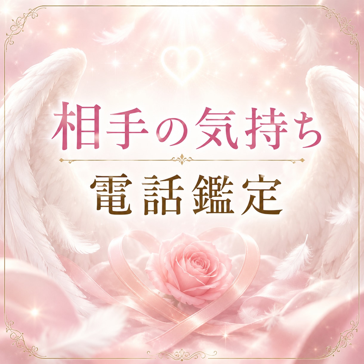 お相手の気持ちにアクセスします 天使がおふたりを優しく繋ぎます イメージ1