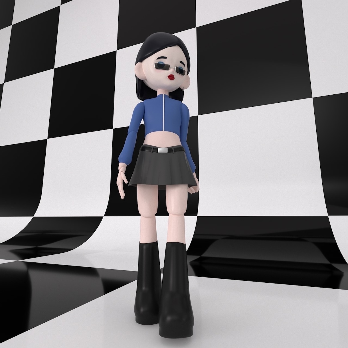 3DCGでアイコン用キャラ作ります （おしゃれなアイコンになること間違いなし！） イメージ2