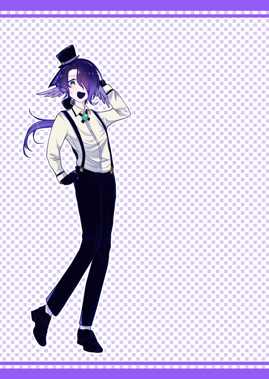 キャラクターの魅力が溢れる立ち絵を描きます キャラクターの全身立ち絵(ポーズあり)を描きます。 イメージ3