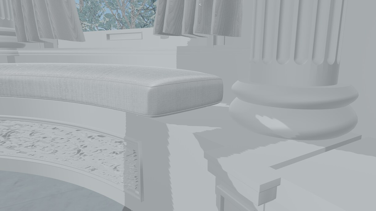 VRChat向け３Dスタジオ２面を制作します 【プロモデラー制作】VRChat向け二面背景スタジオ イメージ3