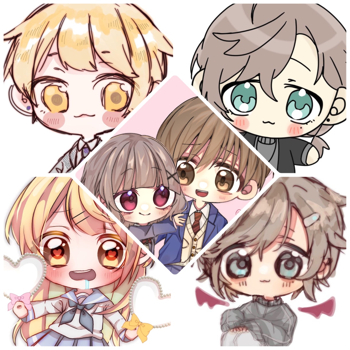 全力サポート！初めてのご依頼の不安 解消します パッと見て可愛い！目を引くイラストを描きます！商用利用可能！ イメージ3