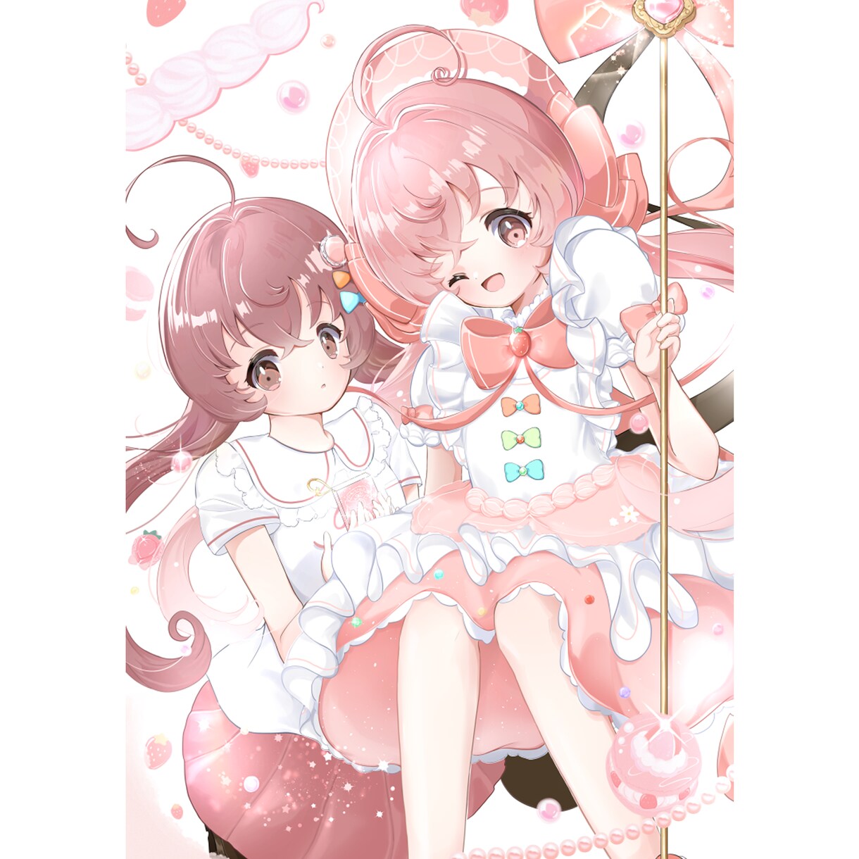 3/31まで限定価格/一枚絵制作いたします 可愛いイラスト描きます！オリジナル・版権可 イメージ2