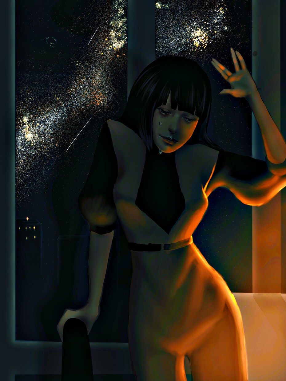 貴方だけの雰囲気のあるアイコン、イラストを書きます ダーク系やキレイ系が得意です！ イメージ5