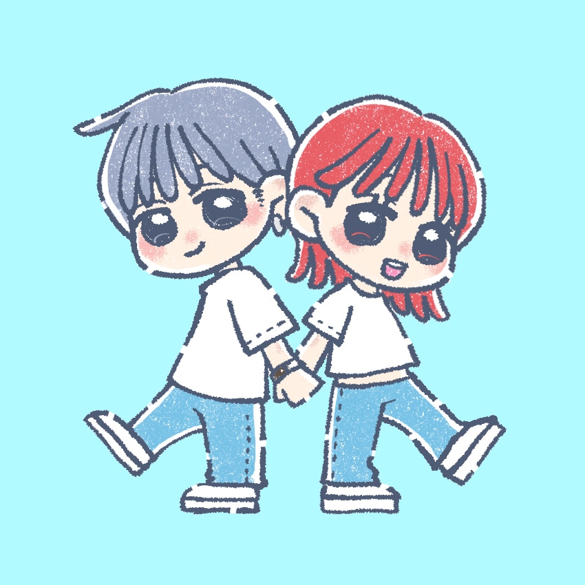 ふわふわ夢あるかわいいSNSアイコン描きます かわいいくて落ち着く自分だけの優しい雰囲気の人物イラスト！ イメージ2