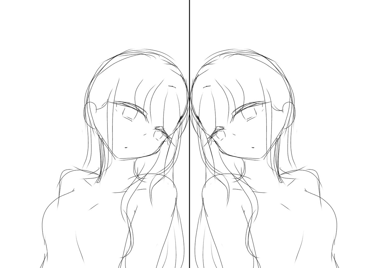 線画描きます ポーズが思いつかない人、線画が苦手な人の助けになります！ イメージ3