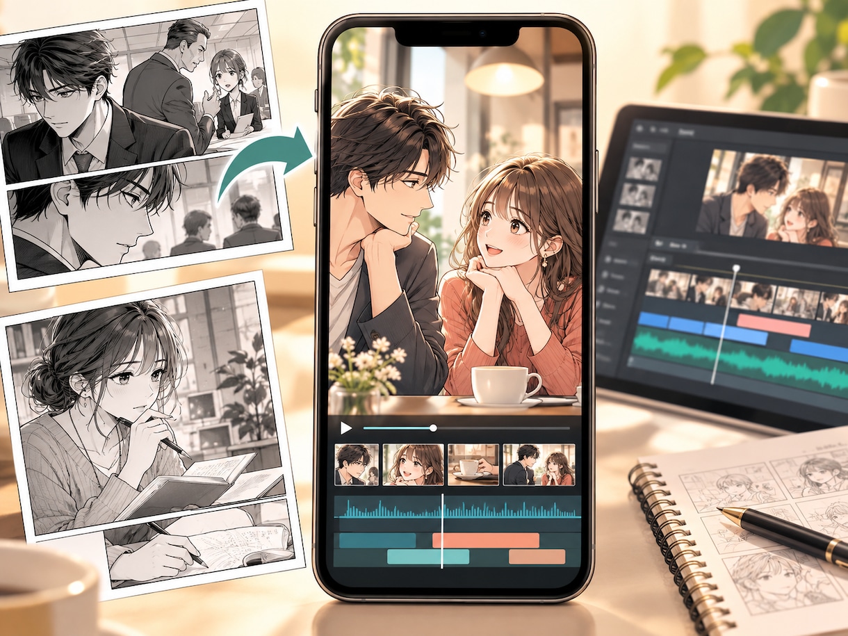 企画から漫画動画を制作します 企画・脚本から持ち込み編集まで対応 イメージ8