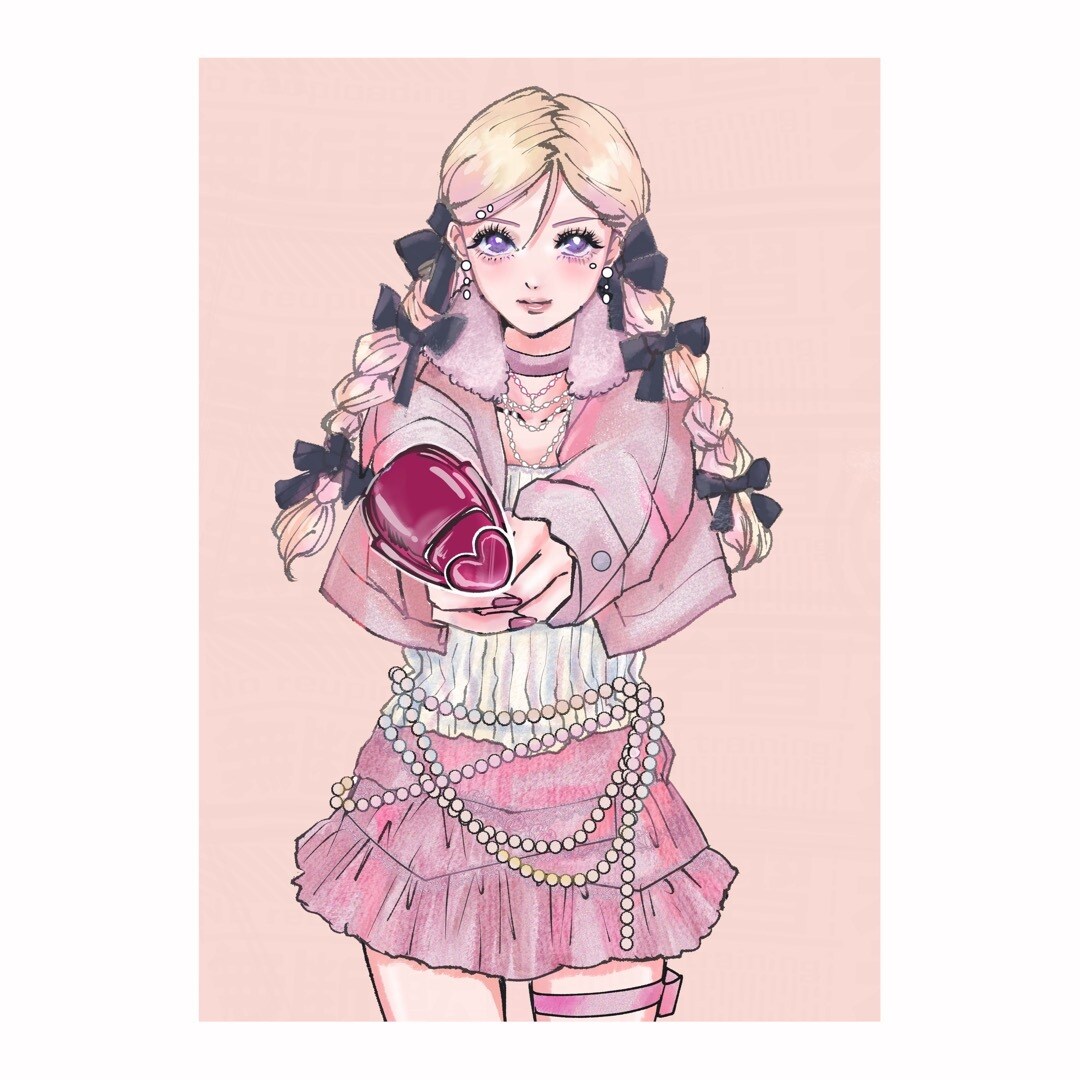 オシャレで可愛いイラスト描きます アイドル・グッズ・Vtuber・配信用・生誕祭・イベント イメージ4