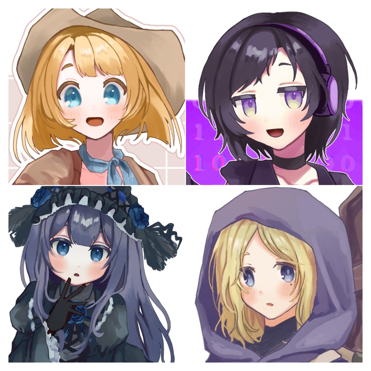 かわいい女の子お描きします 4月以降のご依頼募集中。あたたかい雰囲気の女の子が得意です！ イメージ1