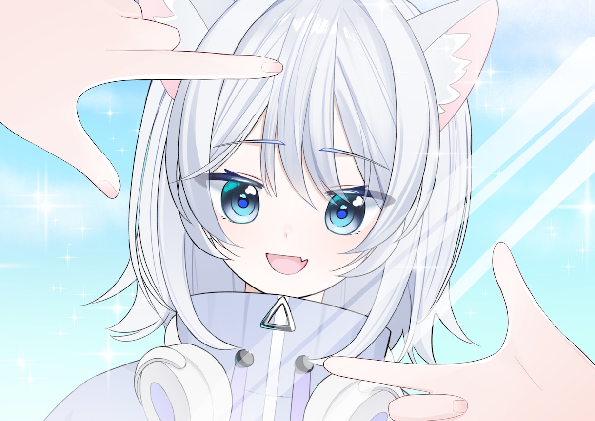 あなただけの特別なイラストお描きします 透明感あふれる、あなただけの特別な一枚。 イメージ1