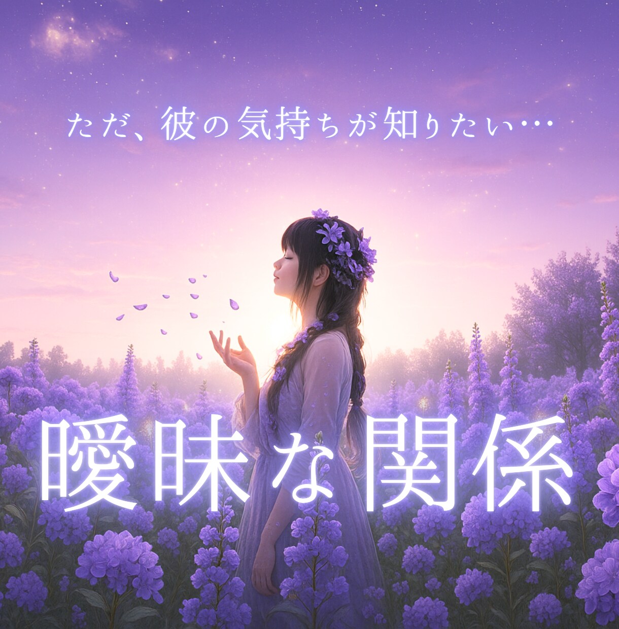 彼の気持ちは…曖昧な関係の本音を静かに占います 遊び？本気？都合のいい女？違うと信じたい夜に… イメージ1