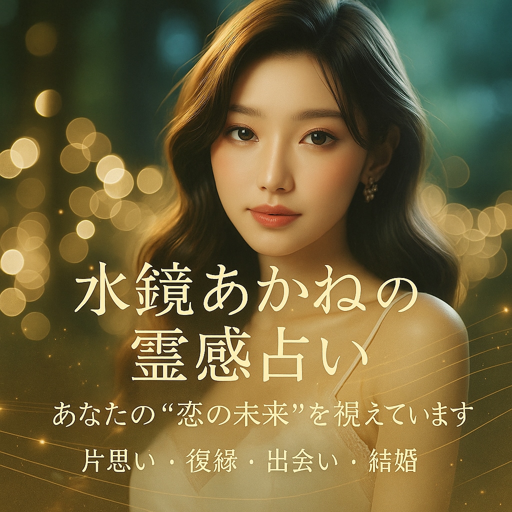 波動から読み解く恋のゆくえ、霊感で視ます あの人の気持ち、波動から感じ取り言葉にします イメージ1