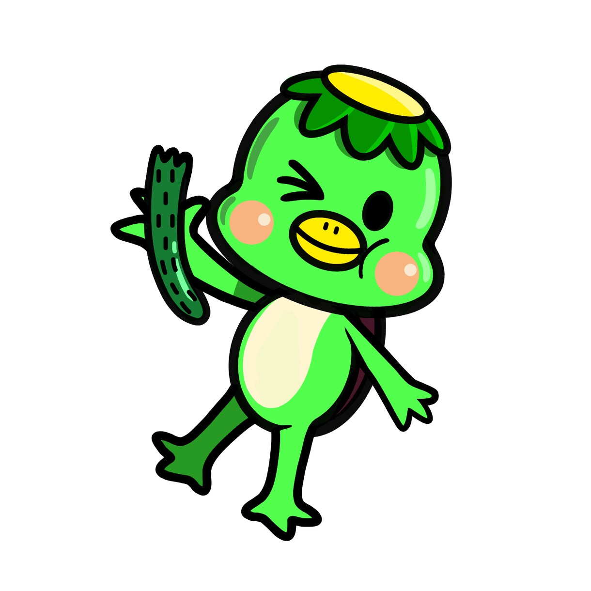 ちょっと可愛いキャラクター描きます イメージキャラクターなどSNSアイコンなどにどうぞ イメージ3