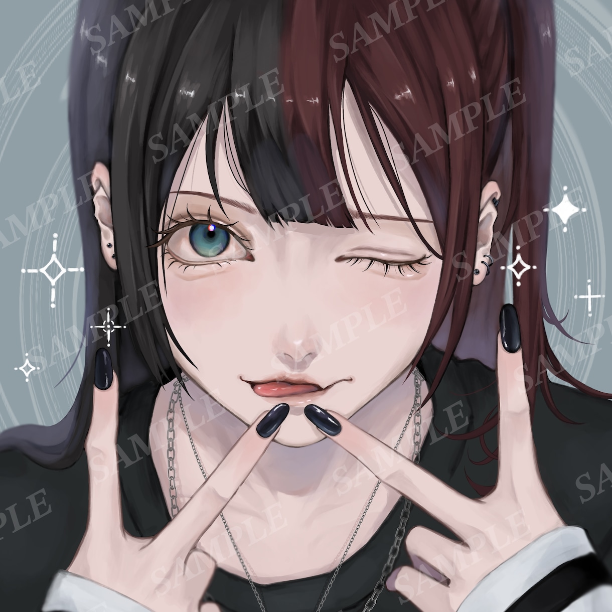 観てもらえるイラスト⟡.·お描きします 細部まで妥協しない、厚塗りで魅せる唯一無二の作品⟡.·*. イメージ1