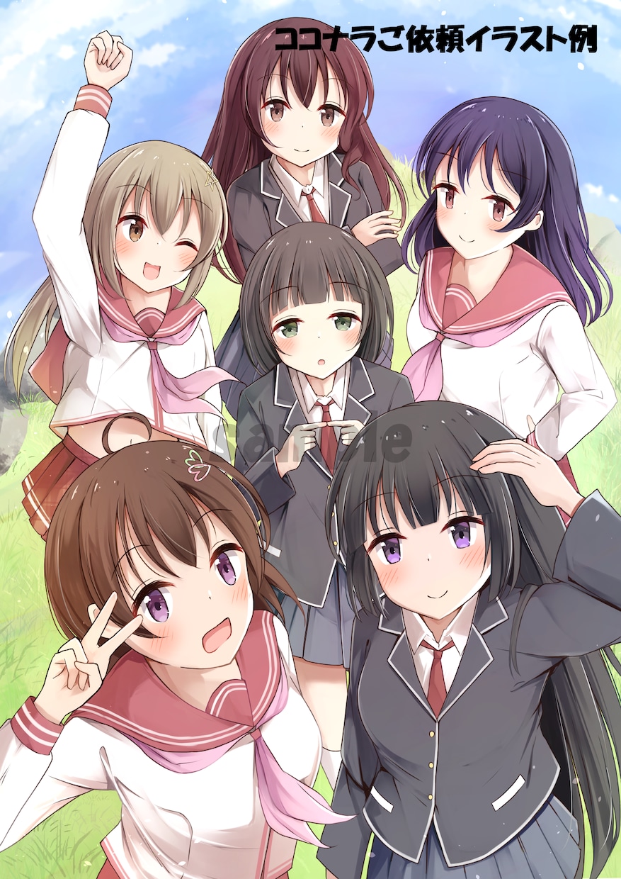 表情豊かで雰囲気あるイラストお描きします 「どうすればこのイラストは良くなるか」一枚一枚考えています！ イメージ9
