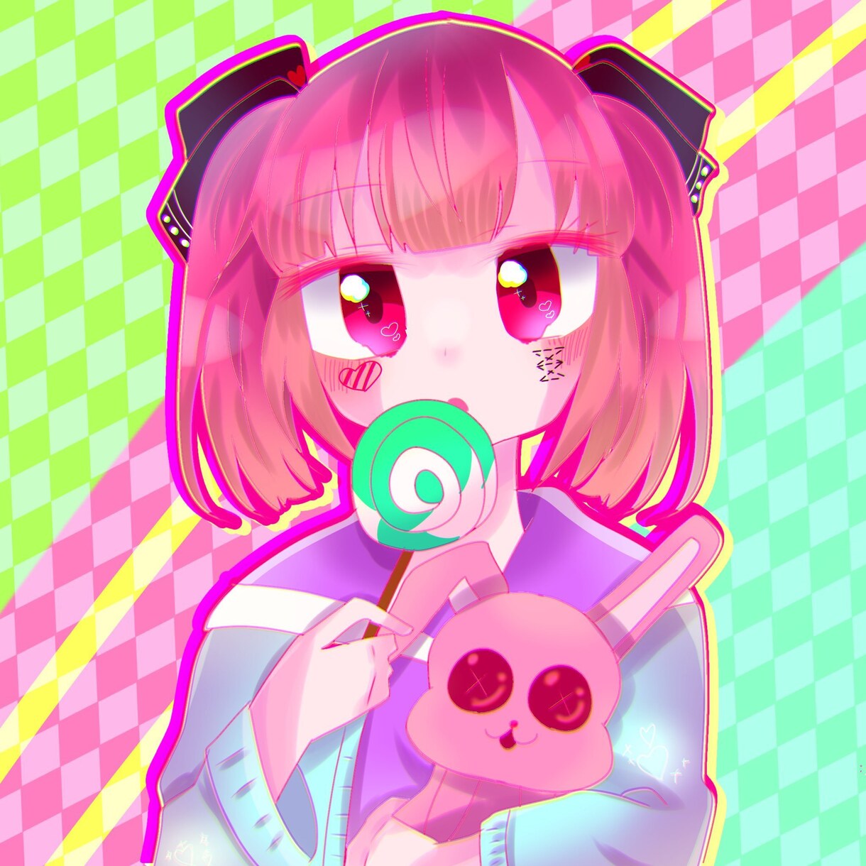 かわいいイラスト、アイコン描きます ゆめかわ、ポップなイラスト得意です イメージ7