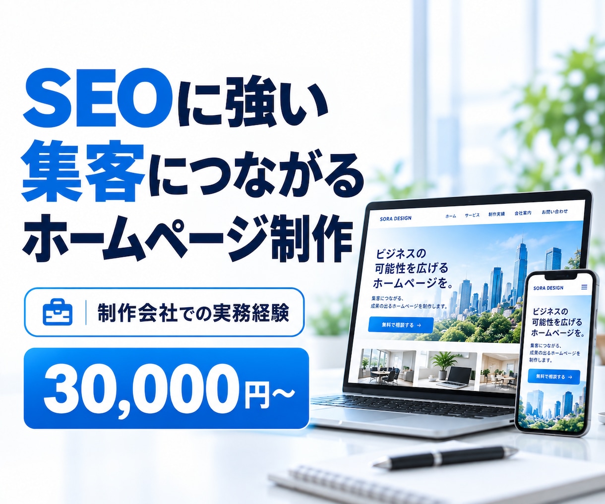 SEOに強い集客できるホームページを制作します Wordpressを使用したSEOに強いHPを制作します イメージ1