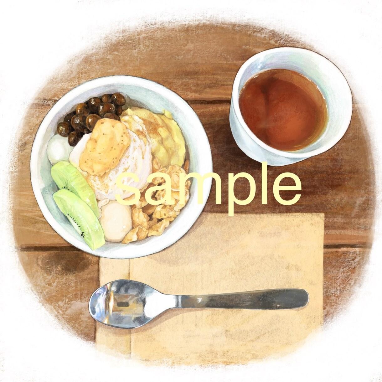 おいしそうな食べ物イラストを描きます あたたかみのあるテイストでお料理を魅力的に描きます。 イメージ5