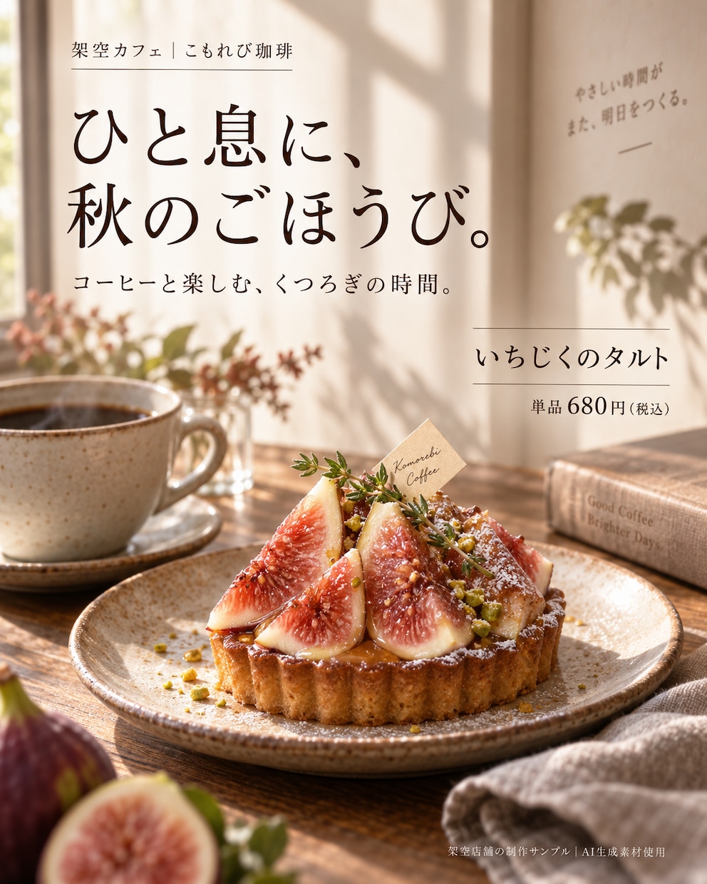 お店の魅力が伝わるSNS広告画像を制作します 写真と情報を送るだけ！AI活用で文章もデザインもお任せ イメージ1