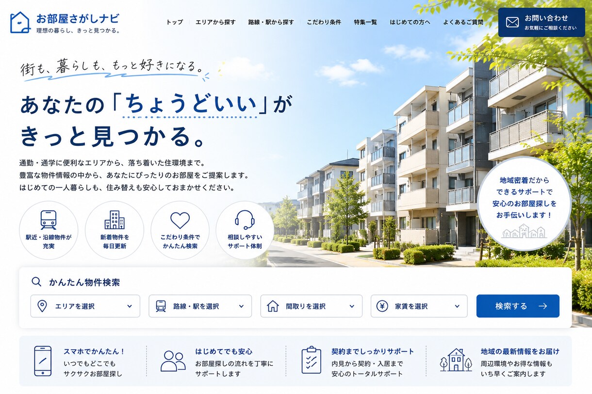 不動産会社の集客につながるHPを制作します 物件情報を自社更新｜ワードプレス・スマホ・SEO対応 イメージ12