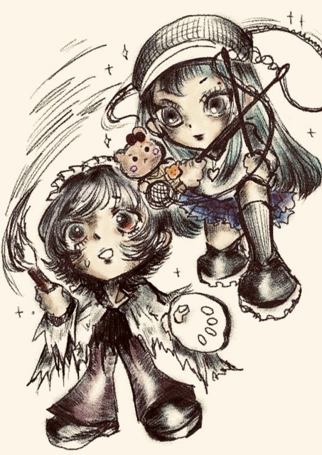 あなたのオリジナルキャラクターをデフォルメします イメージだけでもOK！キャラの魅力を手描き風イラストで！ イメージ2