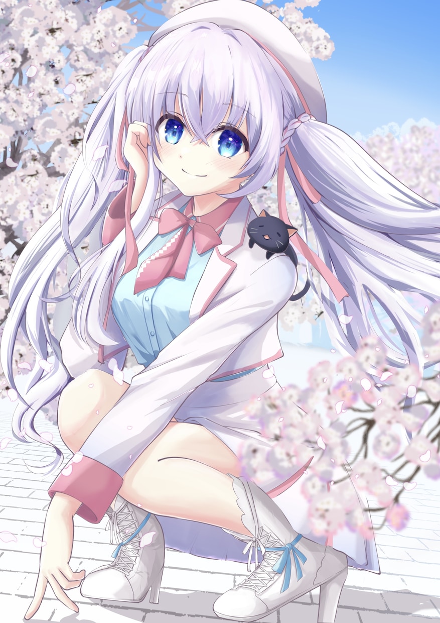 美少女キャラクターの一枚絵描きます キラキラかわいい美少女キャラクターのイラストを作成します！ イメージ7