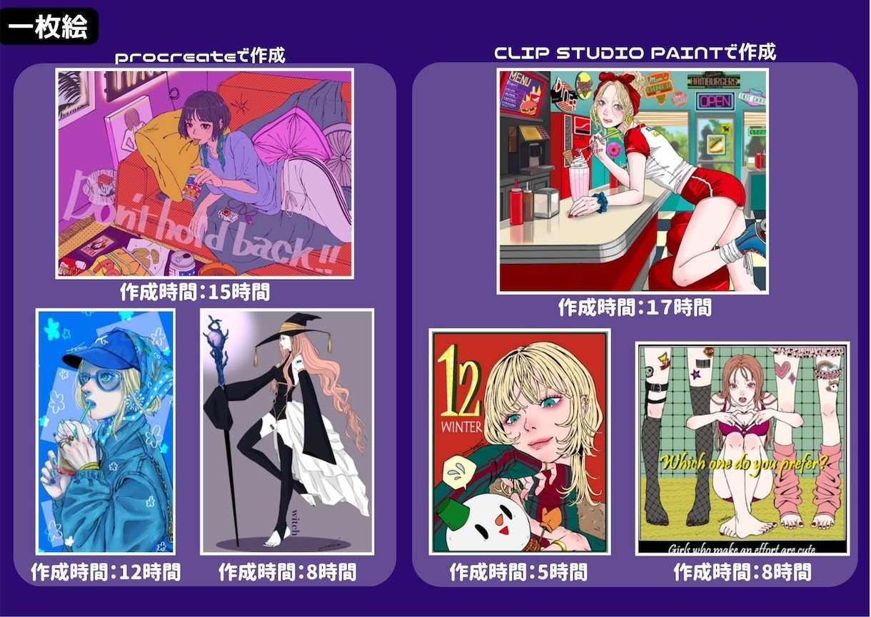 Vライバー様・配信者様必見！活動用イラスト描きます 他とは違うエッジの効いた可愛さを！予算で選べる松竹梅プラン有 イメージ6