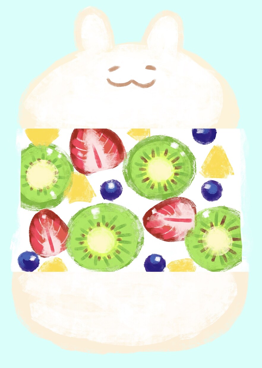 サンドイッチ風！可愛い動物のイラスト描きます アイコン用やオリジナルグッズ作成などにオススメです イメージ10