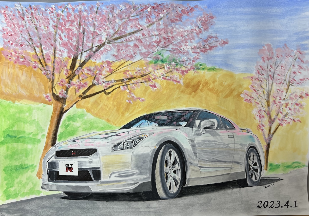 愛車のイラスト作成します 愛車の思い出残しませんか？プレゼントにも！ イメージ8