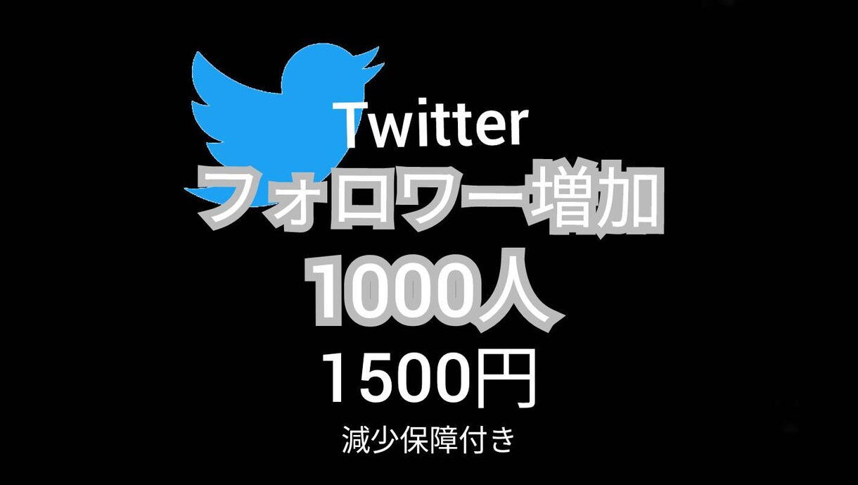 激安あなたのフォロワーを1000人増やします 激安あなたのフォロワーを初回1000人増加するサービスです。 イメージ1