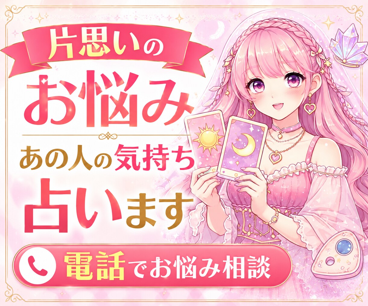 片思いのお悩み❤️あの人の気持ちを占います あの人の気持ち・脈あり・LINE・連絡・告白・恋の進展✨ イメージ1