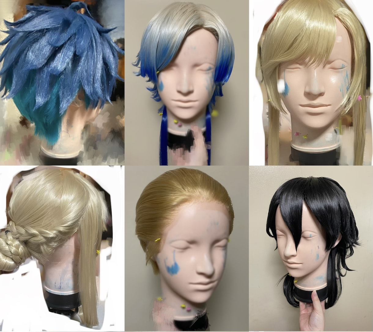 コスプレウィッグオーダーメイドで制作いたします お見積もりだけでもお気軽にどうぞ！ イメージ3