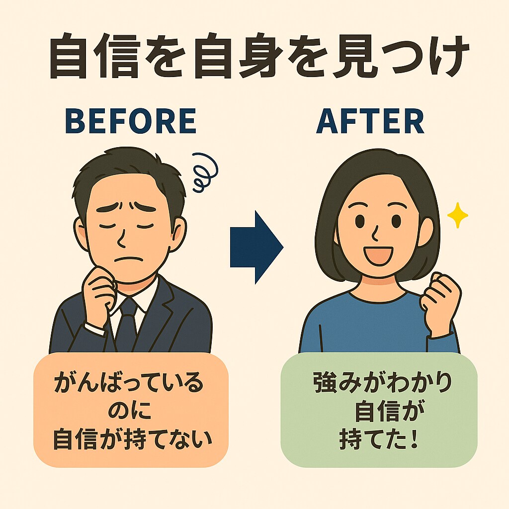 ADHD経験者があなたの強み発見を伴走します 200人の新人研修を支えた現役相談役が力になります イメージ4