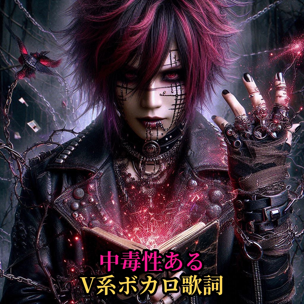 あなたの日記を中毒性あるV系ボカロ歌詞にします 【元カラ鉄配信者が共作】中毒性あるV系ボカロ歌詞魔改造します イメージ1