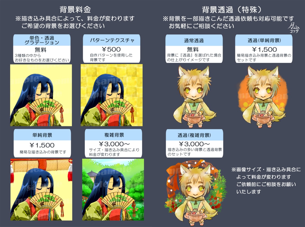 人物・食べ物…お好みのイラスト 描きます 『こんなイラストが欲しい!!』の声におこたえします！ イメージ3