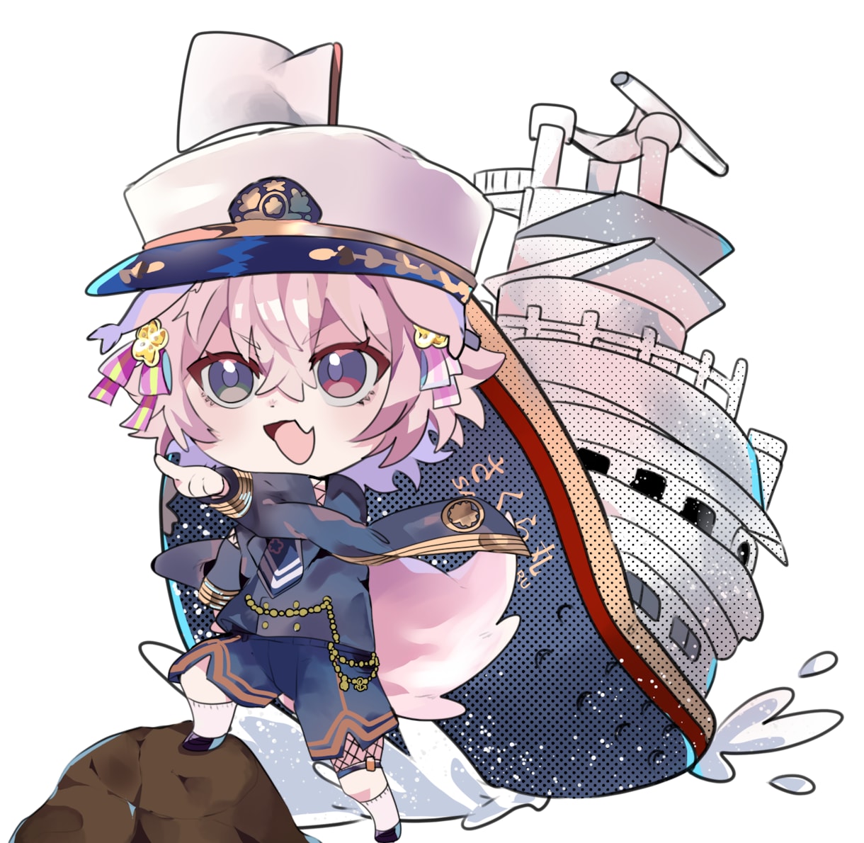 小さいデフォルメ作成します あなただけのデフォルメを描きます イメージ7